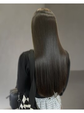 ユッカ 京橋(YUCCA) 艶カラー/ブラウンベージュ/髪質改善