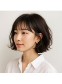 柔らかボブパーマ　20代 30代 40代 50代 60代 髪質改善　学割