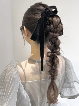 オレンジ梅田店(ORANGE) ポニー編みおろし/アレンジ/結婚式
