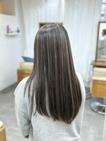 リングバイモアムー(Ring by Moremuu)&nbsp;ケアブリーチハイライトカラーホワイトベージュ