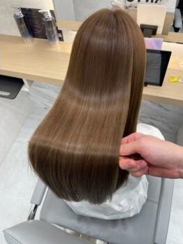 ヘアーアンドリラックス スウィート(Hair&Relax SWEET)の写真/『感動の声続出!!』ダメージで縮毛を諦めてた方の為の【酸性ストレート導入店】ブリーチ毛でもご相談下さい