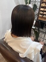 ノド(nodo.) 切りっぱなしボブ
