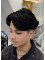 ルースト 京都河原町店(ROOST)&nbsp;センターパート/フェザーパーマ/ニュアンスパーマ/ツイスパ