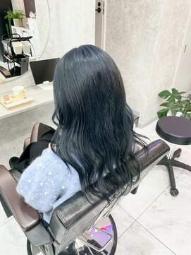 カミイロ(kamiiro) ブルーブラック/ケアブリーチ/髪質改善/仙台美容室/若林区美容室