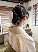 タイトシニヨン/ヘアセット/着付け