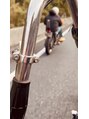 ヘアー ステア(hair stare) バイクに乗ってます。バイク乗りの方是非バイクでご来店下さい♪