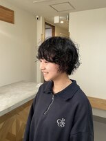 クリック(Click)&nbsp;着物ヘア/大人ガーリー/ダークアッシュ/似合わせカット/小倉