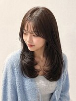 ルシードスタイルボーグルレディース(LUCIDO STYLE BOGL Lady's)&nbsp;くびれカール黒髪ロング毛先カール小顔ラインサラサラ