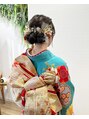 グリーンズ(Greens) アレンジスタイルや着付も得意!特別な日を素敵に仕上げます☆