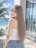【付け直し】★プルエク外し＋プラチナ毛 42cm 60本～ ￥22750～