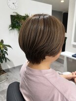 リルノーティス(Lil notice)&nbsp;乾かすだけで丸みショートヘア