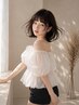 【梅雨対策】似合わせカット＋お顔周りのストレート＋9種TR　￥8500
