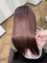 hyon myon/RISEbyREVO 綾瀬店【ヒョンミョン】&nbsp;ハッシュカット/デザインカラー/グレージュ[綾瀬駅/韓国ヘア]