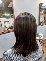ヘアメイクボッカ(hair make Bokka)&nbsp;艶髪ストレート×ミディアム
