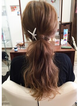 コジック ヘアアンドアイ(Cogic hair & eye) 抜け感ルーズウェーブ大人可愛い華やかモテ愛され簡単アレンジ