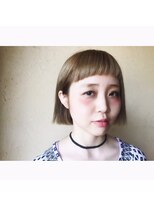 ヘアーデザイン スワグ(Hair design Swag) 切りっぱなしボブ