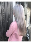 【奈良/inni hair】ホワイトパープル