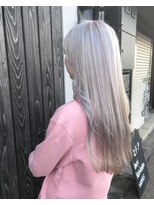 モノ アンド イニ(Mono & inni) 【奈良/inni hair】ホワイトパープル