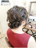 ウェーブシニヨンアレンジ【ヘアアレンジ　立川/立川南/八王子】