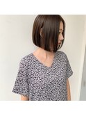 簡単時短セットな大人ボブ