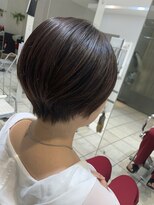 クライム オブ ヘアー(Climb OF HAIR)&nbsp;丸みショートボブ