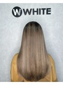 [WHITE RYOTA]ナチュラルプラチナハイライト
