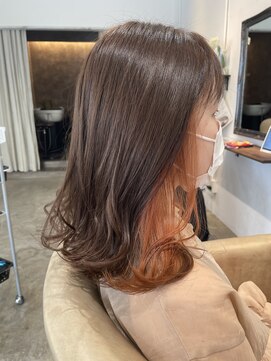 アンドレ ヘア デザイン(Andre Hair Design) point  color orange