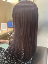 ウイバイファースト(u'i by first) イルミナカラー新色ディープルビーの艶感・濃いめピンクカラー♪