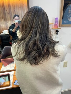 エントランスデパーチャー(ENTRANCE DEPARTURE) 【YuKuRu HAIR FACTORY 】シルクハイライト