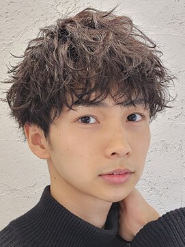 フィフス 原宿(fifth) 波巻きツイストスパイラルパーマメンズマッシュツーブロック束感