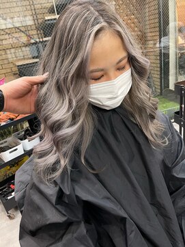 ラフ(LAFF) #黒髪#ボブルフ#ネビージュ#小顔#ワンレン