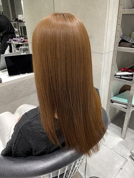 ジンジャー(GINGER) 新髪質改善×トリートメント×サラ髪