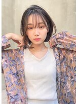 ロジッタ(ROJITHA)&nbsp;【ROJITHA表参道原宿】透明感グレージュ×フレンチボブ