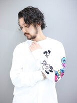 クラスコウベ 三宮店(Krass kobe) MAN’SHAIR ツーブロックマッシュ 波巻きパーマ【鈴木ルナ】