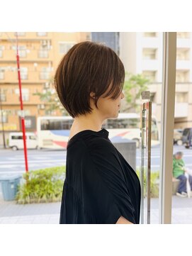 メモリーズ 水天宮前店(Memories) 大人可愛い30代40代50ショートボブショート丸みショート