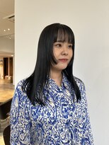 ヘアーアイストゥーレ(HAIR ICI TRE)&nbsp;ステップカット　オリーブカラー　担当東川内遥