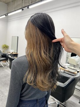 コード 四条河原町駅店(CHORD) インナーカラー/ベージュ/韓国ヘア/京都/河原町三条/髪質改善