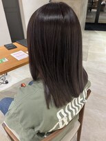 サラビューティーサイト 志免店(SARA Beauty Sight) 【あん】20代30代オシャレバレイヤージュ×シルバーカラー