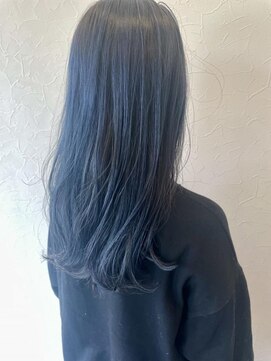 ラテ アトリエ(latte atelier) 大人可愛い/ケアブリーチ/ネイビー