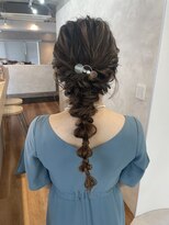 結婚式お呼ばれヘアアレンジ　moro