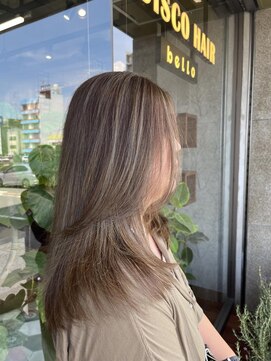 ディスコヘアー ベッロ(DISCO HAIR bello) レイヤー×ハイライト
