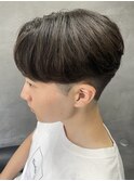 【メンズ】ナチュラル毛流れニュアンスセンターパート
