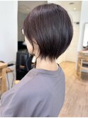 say.こなれミディ前髪イメチェン外ハネショートボブレイヤー韓国