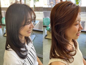 ヘアースペース ブルーム(Hair Space bloom)の写真/丁寧なカウンセリングでお客様一人ひとりに寄り添い、髪と頭皮を大切にする少人数サロン《bloom》＊