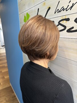 ブレス ヘアアンドスパ 湘南台(bless hair spa) 白髪ぼかしショート