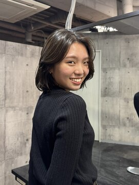 メゾン 心斎橋店(Maison) 海外風レイヤーボブ@midori_maison