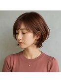 SOUPREX柔らかピンク大人ボブ　20代 30代 40代 50代 60代
