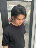 波巻きツイストスパイラルパーマ/フェザーパーマ/眉毛/メンズ