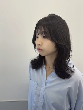 ゴウトゥデイシェアサロン 町田店(GO TODAY SHAiRE SALON) 2way韓国レイヤー×グレージュ