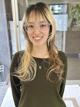 ラック 鎌倉店 (LUCK) マッシュウルフ×デザインカラー